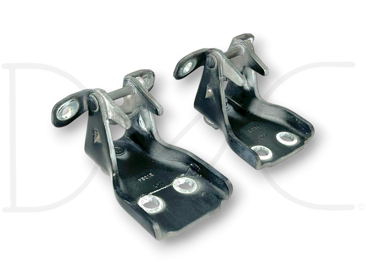 99-07 Ford F250 F350 LH Left Driver Front Door Hinge Set OE Upper Lower Hinges