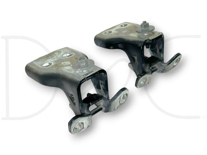 99-07 Ford F250 F350 LH Left Driver Front Door Hinge Set OE Upper Lower Hinges