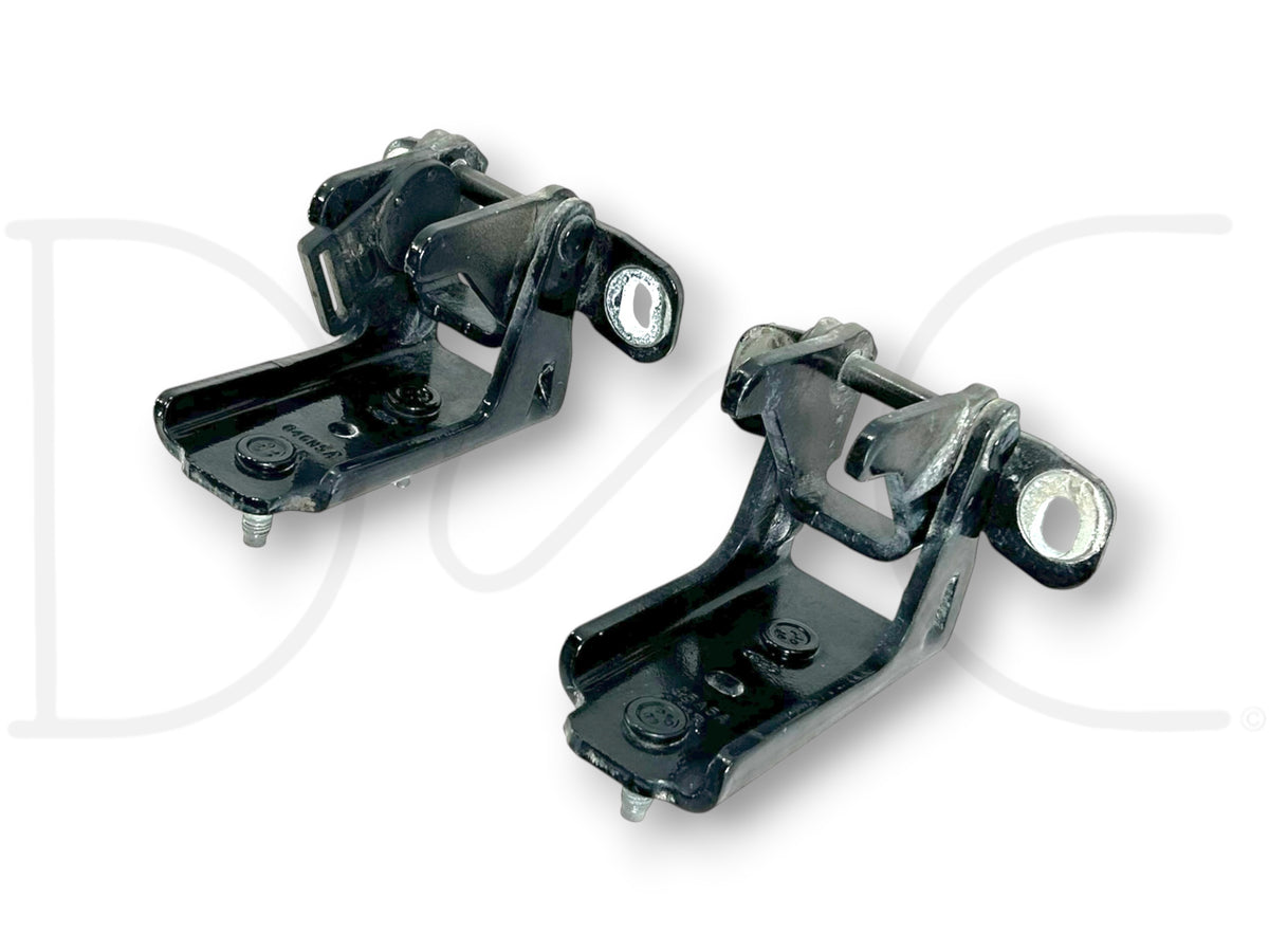 99-07 Ford F250 F350 Crew LH Left Driver Rear Door Hinge Set Upper Lower Hinges