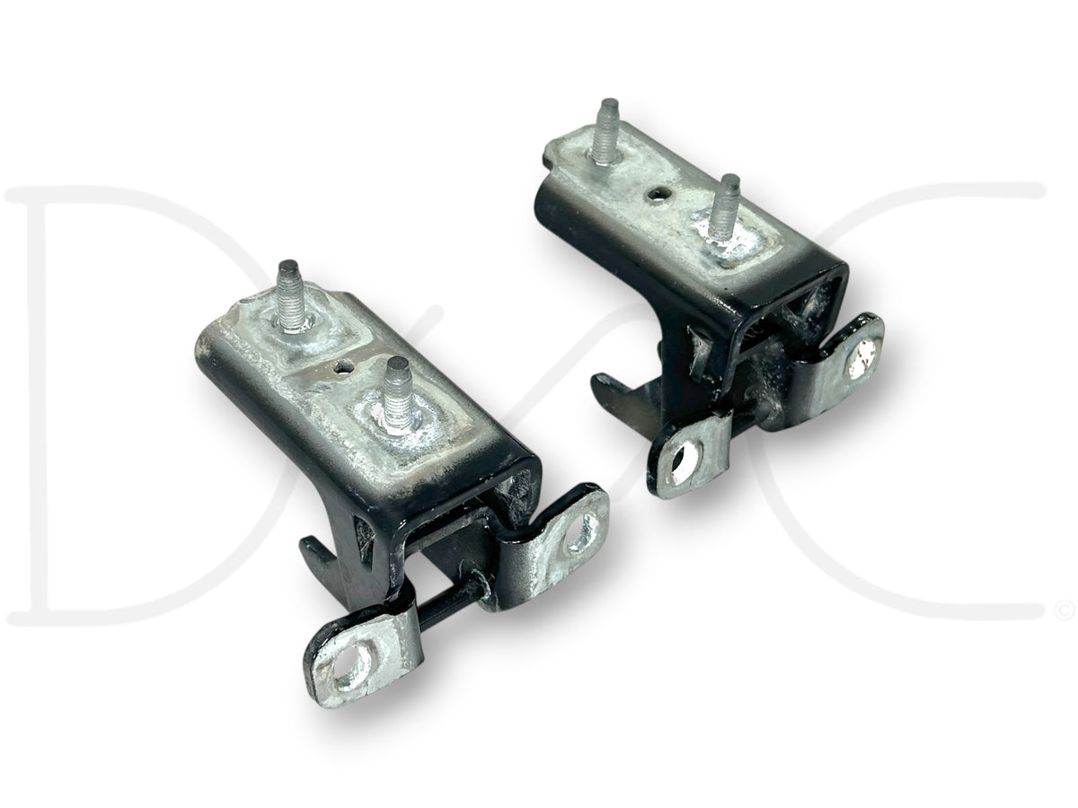 99-07 Ford F250 F350 RH Right Passenger Rear Door Hinge Set Upper Lower Hinges