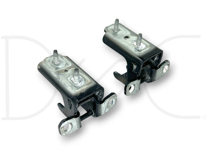 99-07 Ford F250 F350 RH Right Passenger Rear Door Hinge Set Upper Lower Hinges