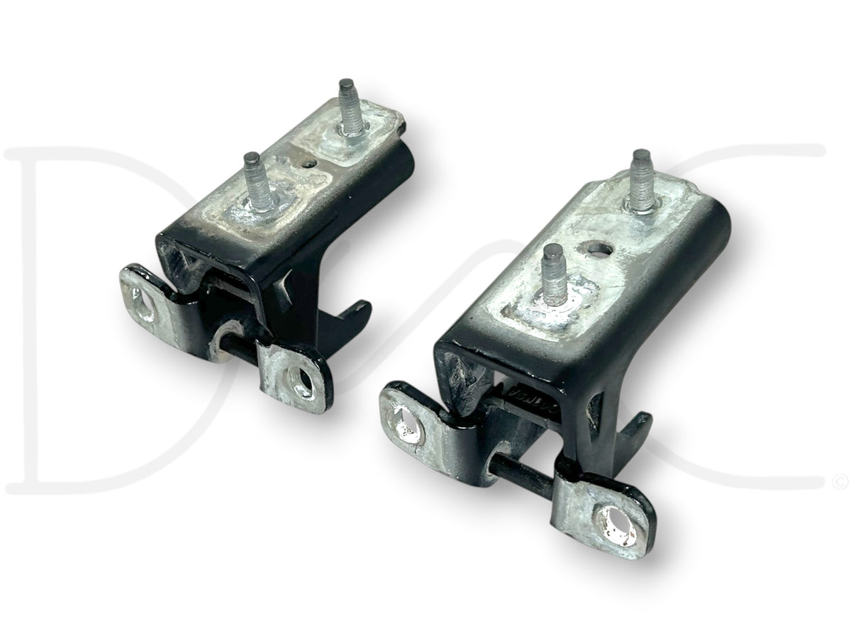 99-07 Ford F250 F350 RH Right Passenger Rear Door Hinge Set Upper Lower Hinges