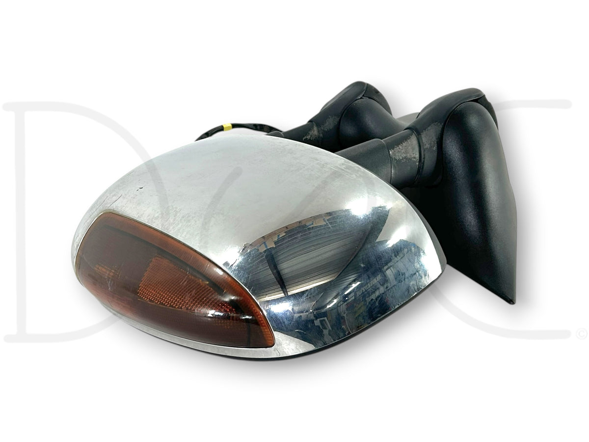 02-07 Ford F250 F350 LH Left Driver Mirror Power Heat Signal OEM Chrome