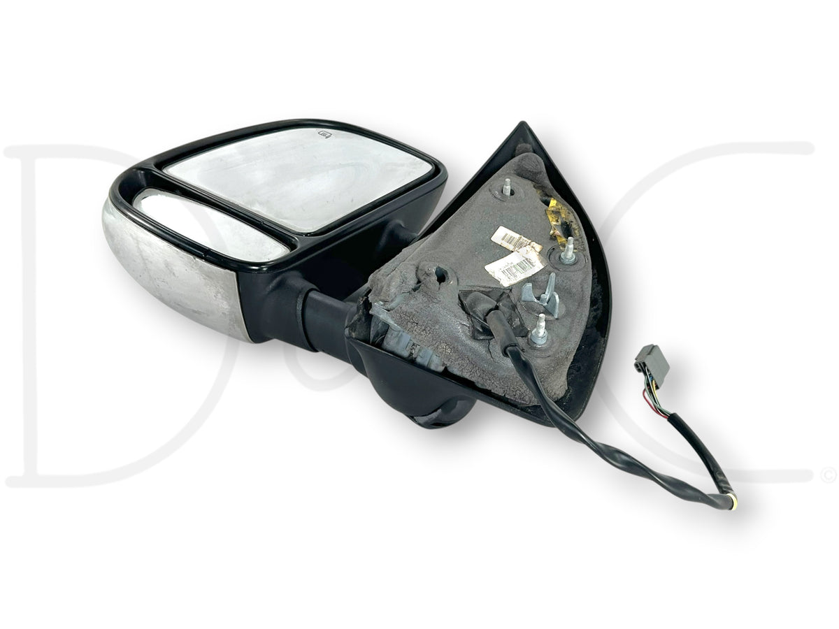 02-07 Ford F250 F350 LH Left Driver Mirror Power Heat Signal OEM Chrome