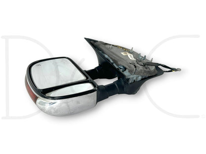 02-07 Ford F250 F350 LH Left Driver Mirror Power Heat Signal OEM Chrome