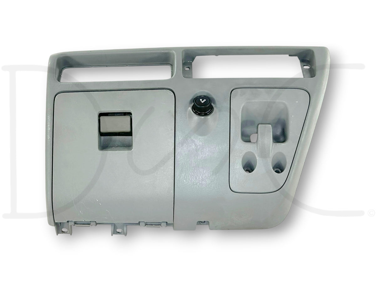 05-07 Ford F250 F350 Center Lower Dash Panel Gray Dashboard Storage Compartment