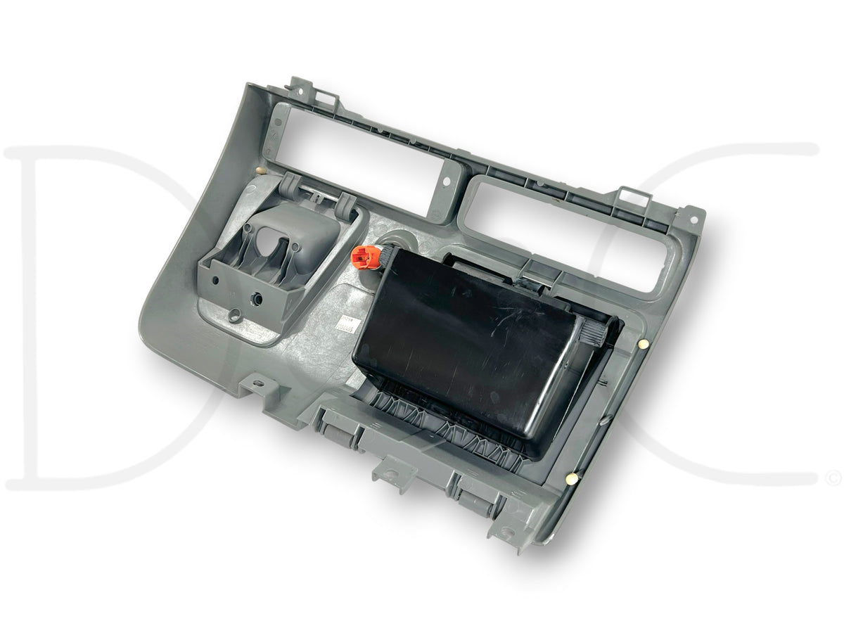 05-07 Ford F250 F350 Center Lower Dash Panel Gray Dashboard Storage Compartment