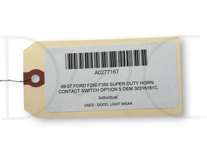 99-07 Ford F250 F350 Super Duty Horn Contact Switch Option 5 OEM 30316161C