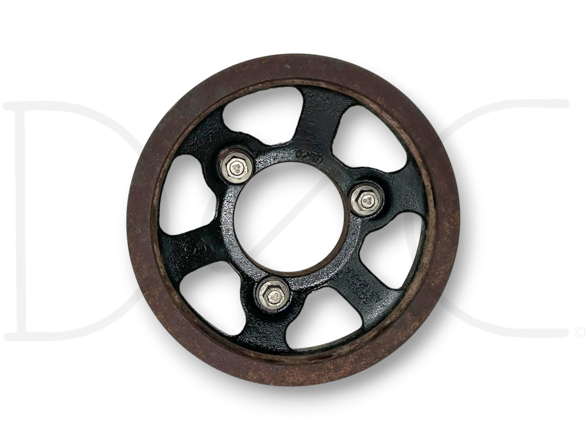 03-07 Ford F250 F350 6.0 6.0L Diesel Dual Alternator Balancer Crank Pulley OE