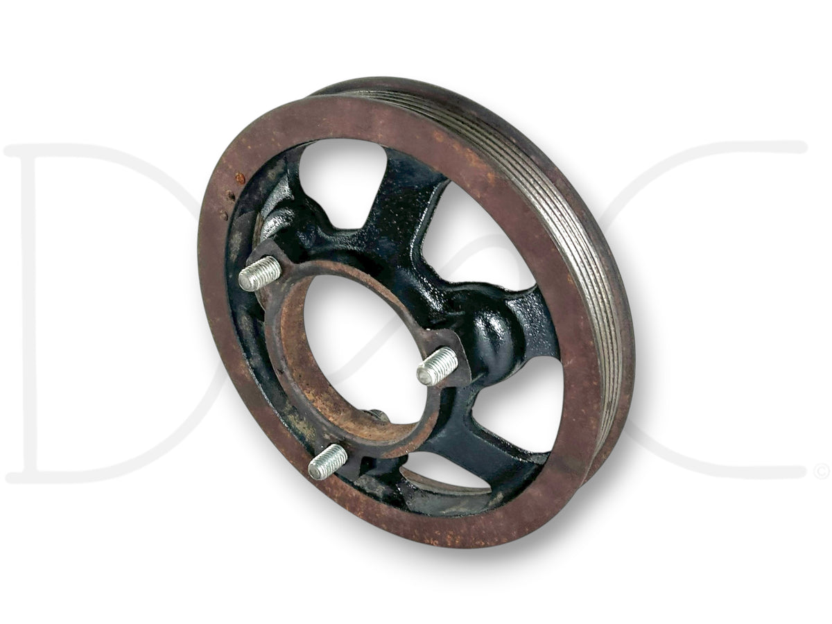03-07 Ford F250 F350 6.0 6.0L Diesel Dual Alternator Balancer Crank Pulley OE