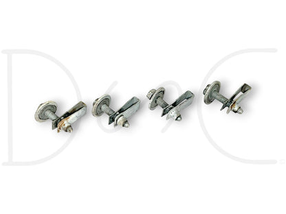 99-07 Ford F250 F350 Super Duty Transfer Case Skid Plate Bolts OE Bolt Set [4]