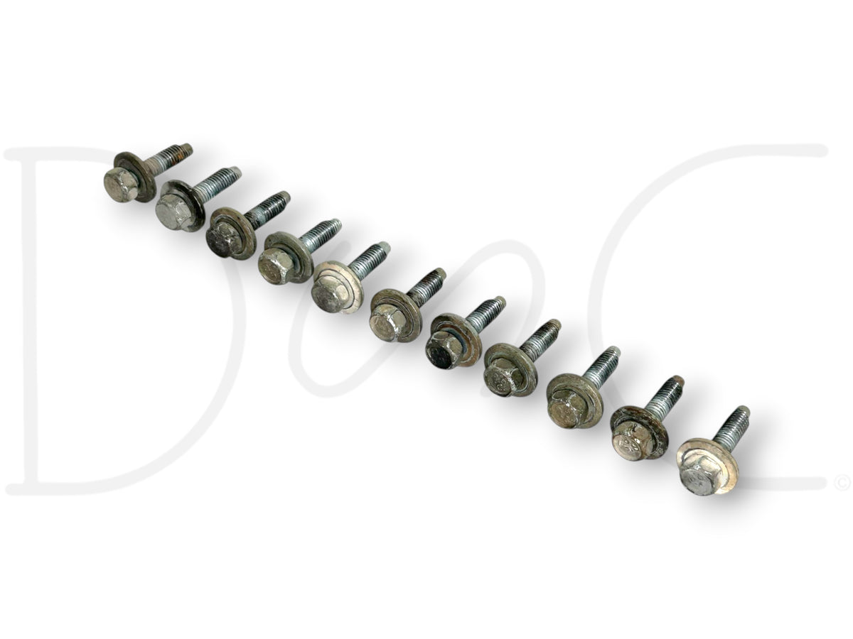 99-07 Ford F250 F350 Excursion Running Board Step To Cab Bolt Set OE [11] Bolts