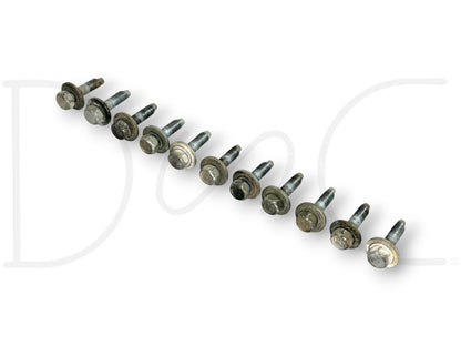 99-07 Ford F250 F350 Excursion Running Board Step To Cab Bolt Set OE [11] Bolts