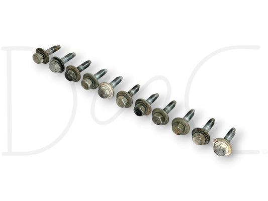 99-07 Ford F250 F350 Excursion Running Board Step To Cab Bolt Set OE [11] Bolts