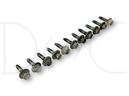 99-07 Ford F250 F350 Excursion Running Board Step To Cab Bolt Set OE [11] Bolts