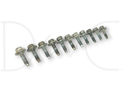 99-07 Ford F250 F350 Excursion Running Board Step To Cab Bolt Set OE [11] Bolts