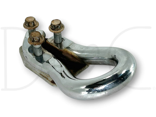 99-07 Ford F250 F350 Tow Hook Recovery Loop Chrome W/ Bolts 5C34-17A954-BA