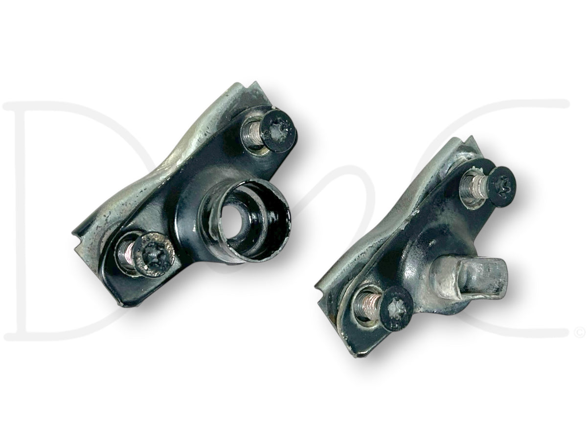 99-07 Ford F250 F350 Rear Tailgate Tail Gate Hinge Set OEM Hinges W/ Hardware