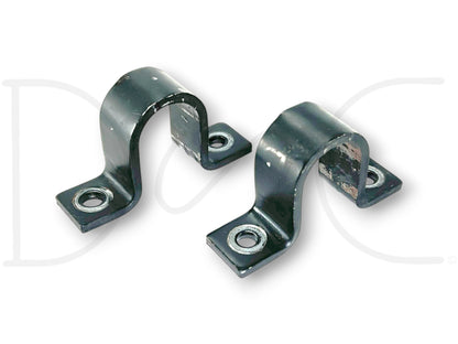05-07 Ford F250 F350 Front Axle Sway Bar Bushing Brackets Bracket Set OE