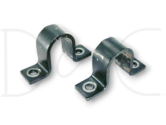 05-07 Ford F250 F350 Front Axle Sway Bar Bushing Brackets Bracket Set OE