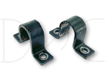 05-07 Ford F250 F350 Front Axle Sway Bar Bushing Brackets Bracket Set OE