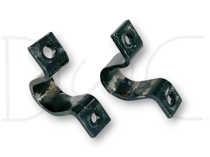 05-07 Ford F250 F350 Front Axle Sway Bar Bushing Brackets Bracket Set OE
