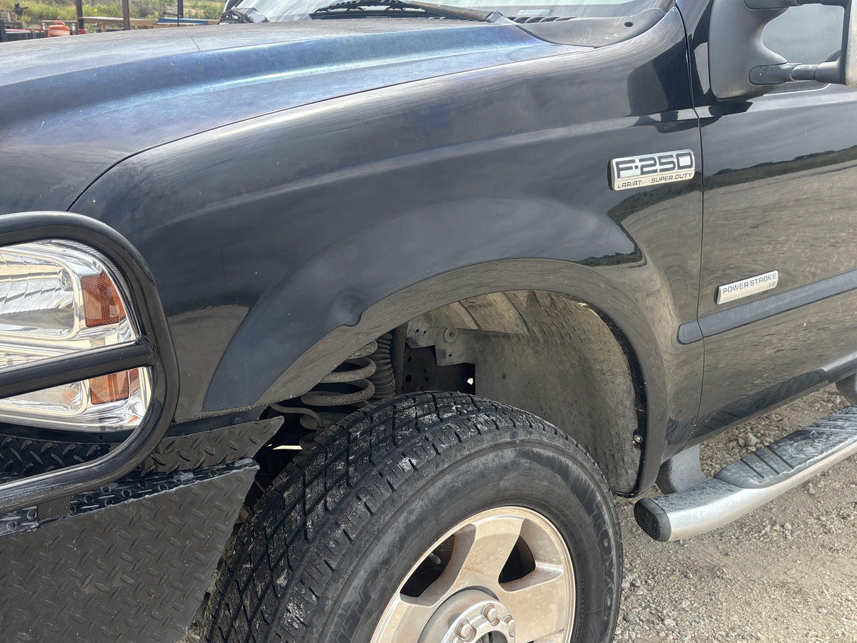 99-07 Ford F250 F350 Front Fender LH Left Driver UD Black
