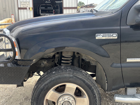 99-07 Ford F250 F350 Front Fender LH Left Driver UD Black