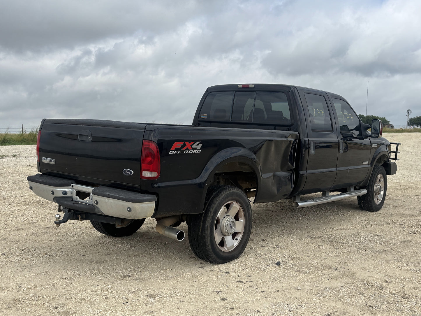 99-07 Ford F250 F350 Front Fender LH Left Driver UD Black