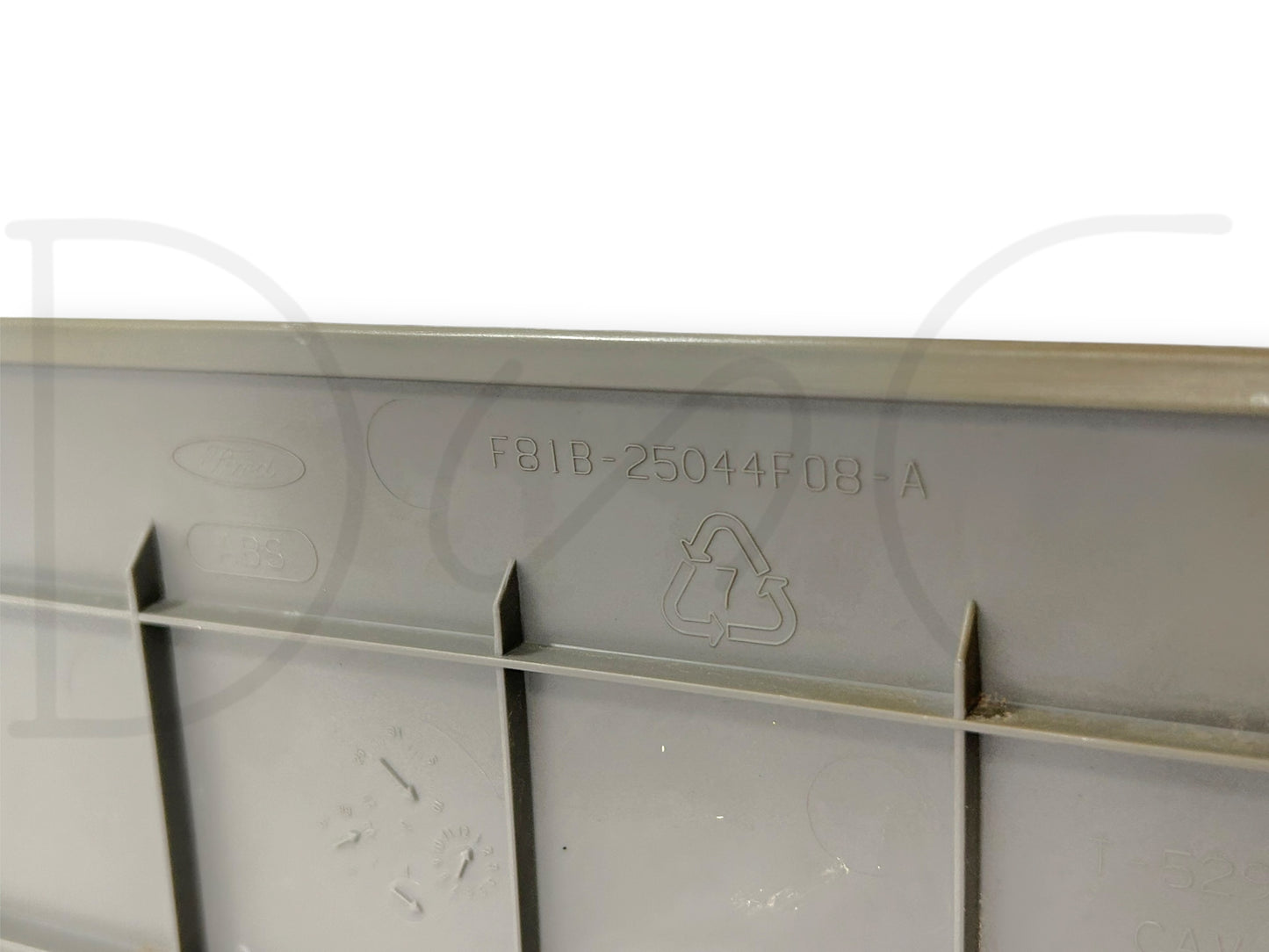 99-04 Ford F250 F350 Lower Dash Fuse Panel Cover Trim Gray OE F81B-25044F08-A