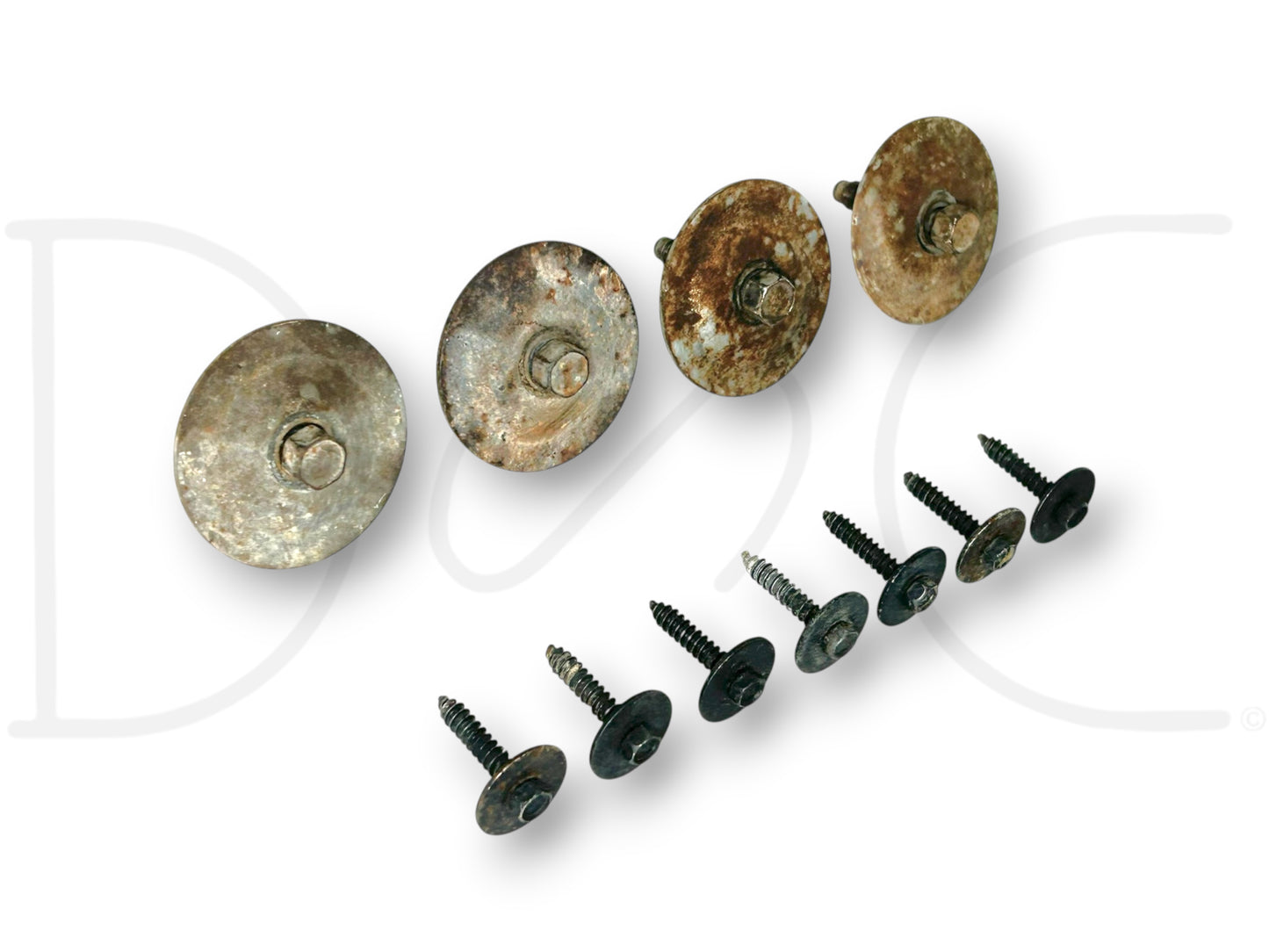 99-07 Ford F250 F350 Front Fender Well Liner Bolts Bolt Set Screws OEM