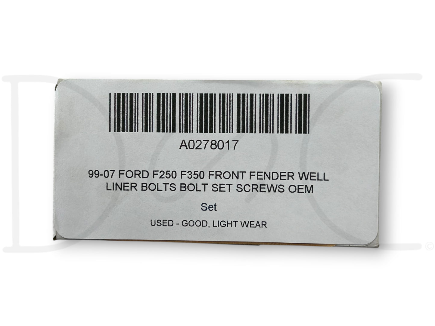 99-07 Ford F250 F350 Front Fender Well Liner Bolts Bolt Set Screws OEM