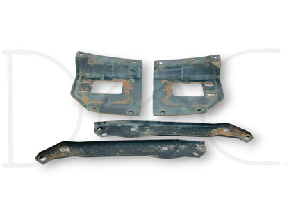 99-04 Ford F250 F350 Front Bumper Bracket Set [4] OEM Mounting Brackets