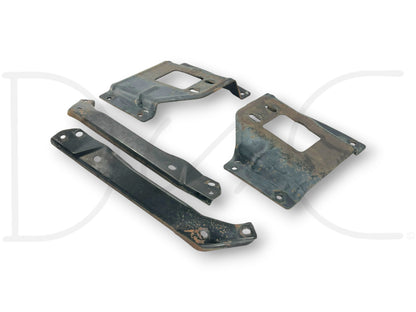 99-04 Ford F250 F350 Front Bumper Bracket Set [4] OEM Mounting Brackets