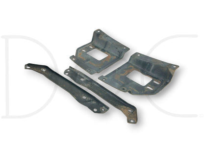 99-04 Ford F250 F350 Front Bumper Bracket Set [4] OEM Mounting Brackets