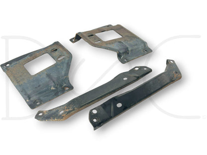 99-04 Ford F250 F350 Front Bumper Bracket Set [4] OEM Mounting Brackets