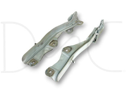 99-07 Ford F250 F350 Super Duty Hood Hinge Set Silver Hood Hinges OE RH LH Pair