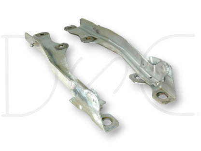 99-07 Ford F250 F350 Super Duty Hood Hinge Set Silver Hood Hinges OE RH LH Pair