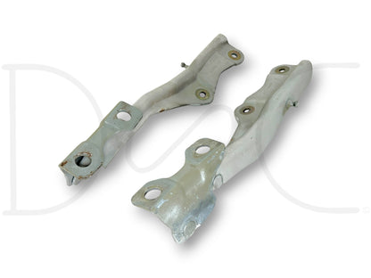 99-07 Ford F250 F350 Super Duty Hood Hinge Set Silver Hood Hinges OE RH LH Pair