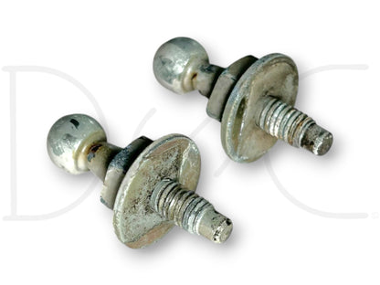 99-07 Ford F250 F350 Hood Strut Support Shock Ball Lower Stud Pair Set