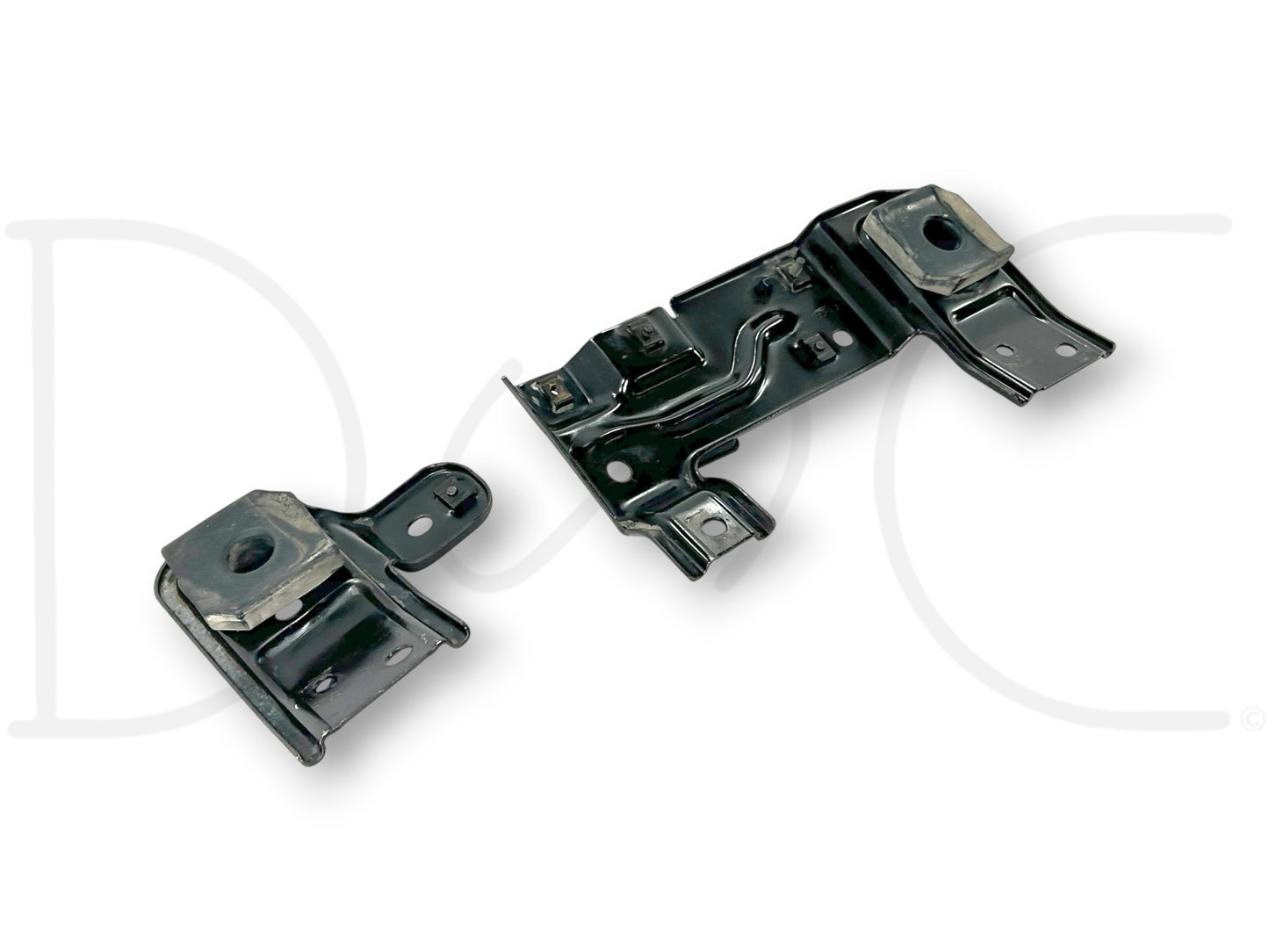 99-03 Ford F250 F350 Upper Radiator Mount Bracket Pair OE Brackets