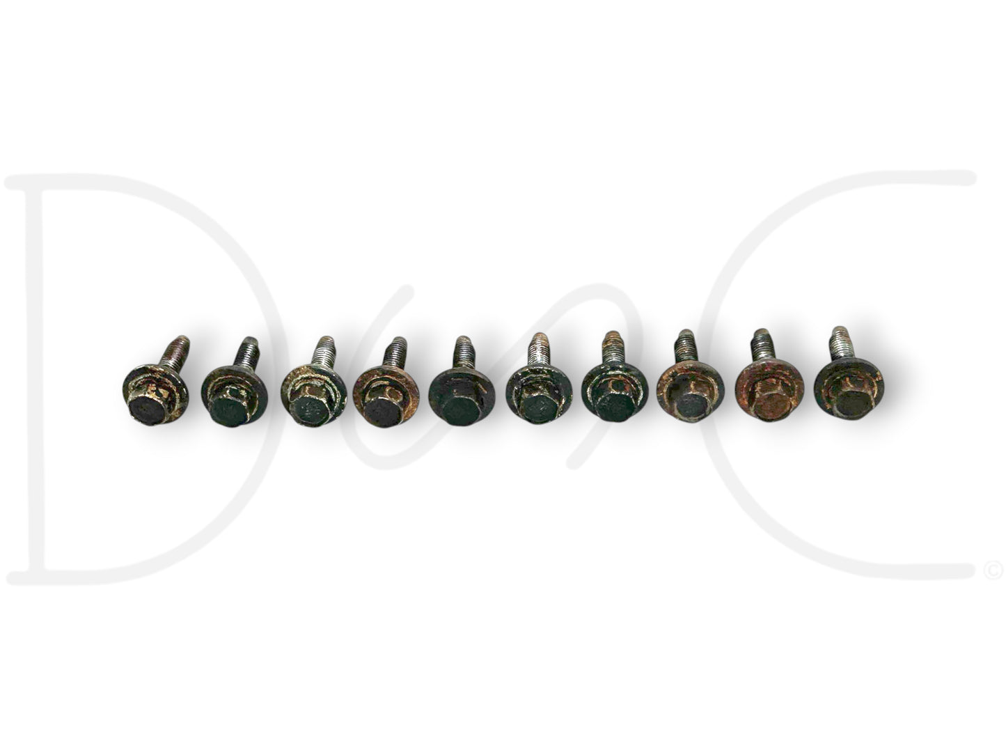 99-07 Ford F250 F350 Excursion Running Board Step To Cab Bolt Set OE [10] Bolts