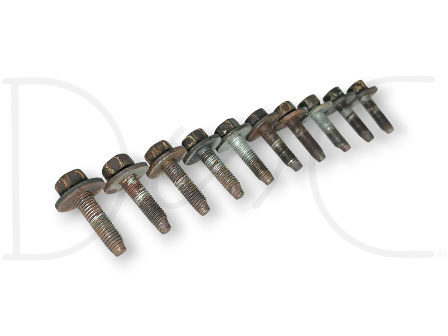 99-07 Ford F250 F350 Excursion Running Board Step To Cab Bolt Set OE [10] Bolts