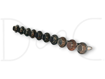 99-07 Ford F250 F350 Excursion Running Board Step To Cab Bolt Set OE [10] Bolts