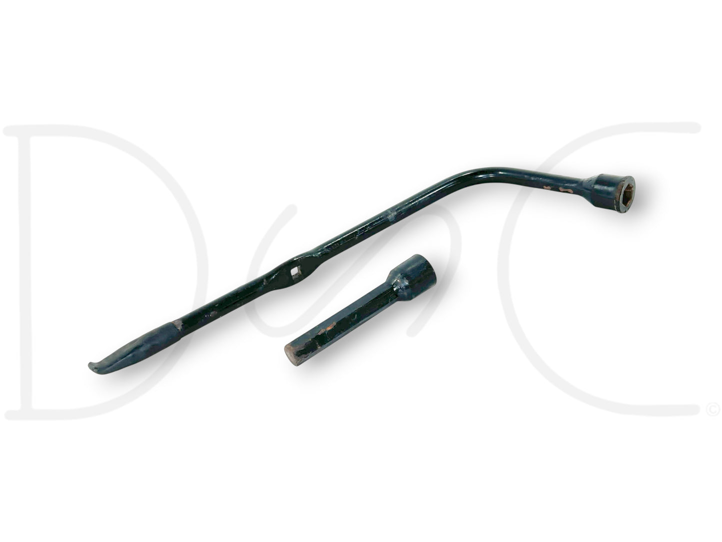 99-02 Ford F350 Dually DRW Spare Tire Lug Wrench Jack Tool OEM