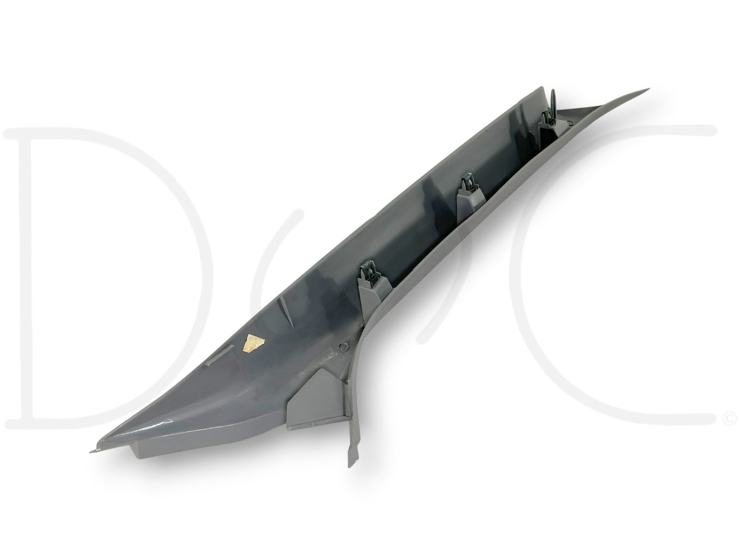 99-02 Ford F250 F350 LH Left Driver A Pillar Trim Panel Gray F81B-25025A83-Ajw