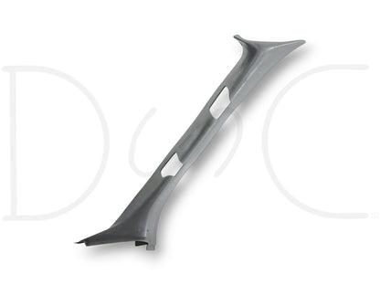 99-02 Ford F250 F350 RH Right Passenger A Pillar Trim Panel Gray F81B-25025A82