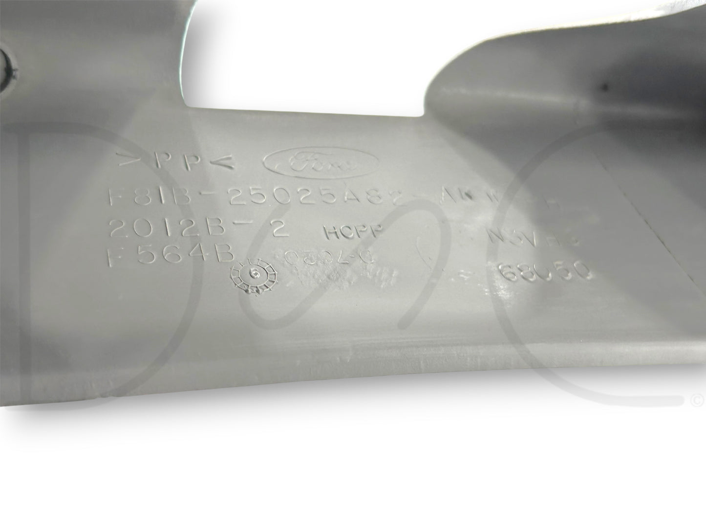 99-02 Ford F250 F350 RH Right Passenger A Pillar Trim Panel Gray F81B-25025A82