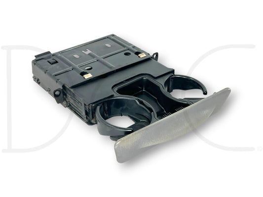 99-04 Ford F250 F350 Dash Cupholder Pull Out Assembly Gray OE *Blem*