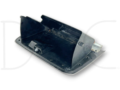 99-02 Ford F250 F350 Dash Glove Box Storage Bin Compartment Gray OE